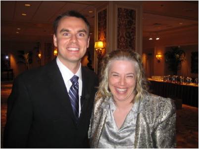 Sunny James with Brendon Burchard